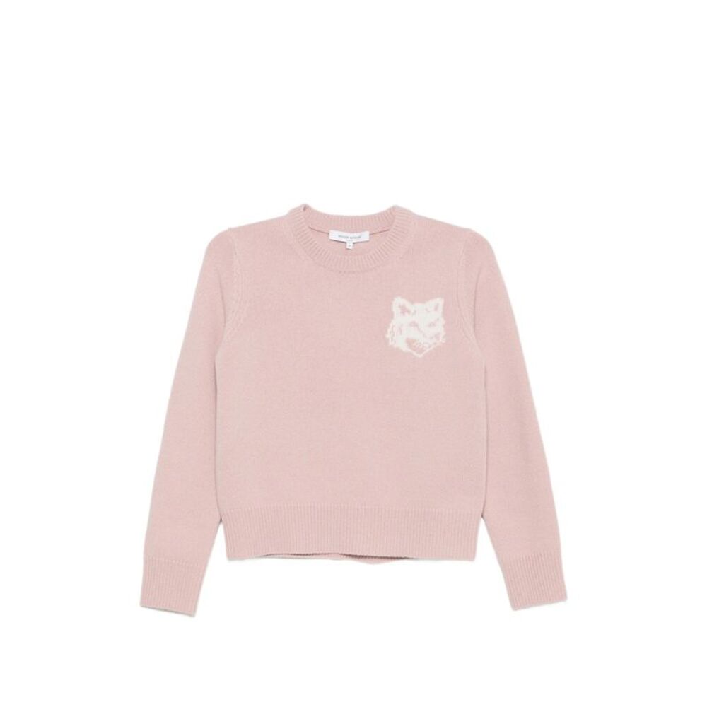 Maison Kitsuné Pink Knitwear - Jumpers Women